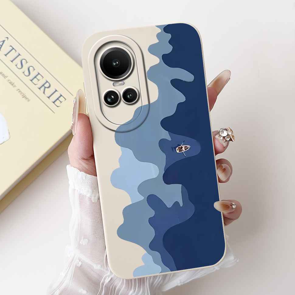 Чехол для Oppo Reno10 5G CPH2531 Роскошный Розовый Милый Кролик Мягкий Силиконовый Чехол Для Reno10 Pro 5G CPH2525 6.7" Глобальный Корпус Телефона