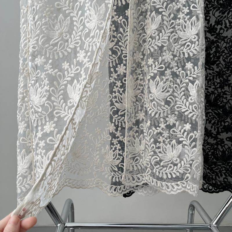 Платье-жилет Taochuan Retro Lace Jacquard с многослойным принтом на весну/лето