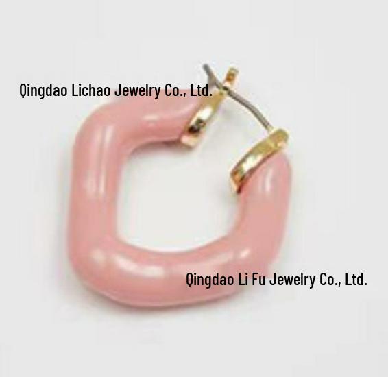 Лиза Стиль 2021 Модные Геометрические Круглые Серьги: Дизайн в стиле легкой роскоши