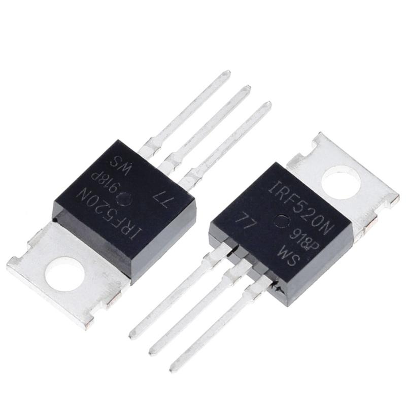 10 шт./уп. MOSFET-транзисторы IRF540N 33 А 100 В N-канальный мощный MOSFET-транзистор, применимый для усилителя мощности TO-220