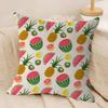 Art Fruit Pillow Gift Home Office Decoration Pillow Bedroom Sofa Car Cushion CoverPillow Case