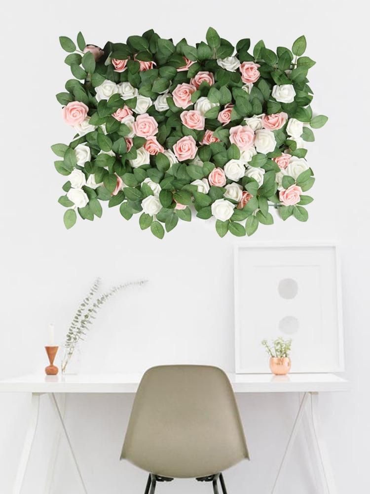 80/200 шт. поддельные листья для украшения роз, объемные зеленые листья роз для свадебных букетов своими руками, украшения для вечеринок, венок из розовой лозы, гирлянды, принадлежности