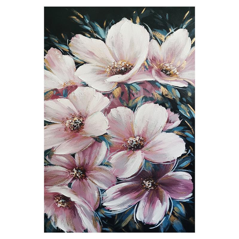 Акварельные розовые цветы плакат настенная живопись на холсте современный домашний декор скандинавский принт настенные панно для украшения гостиной