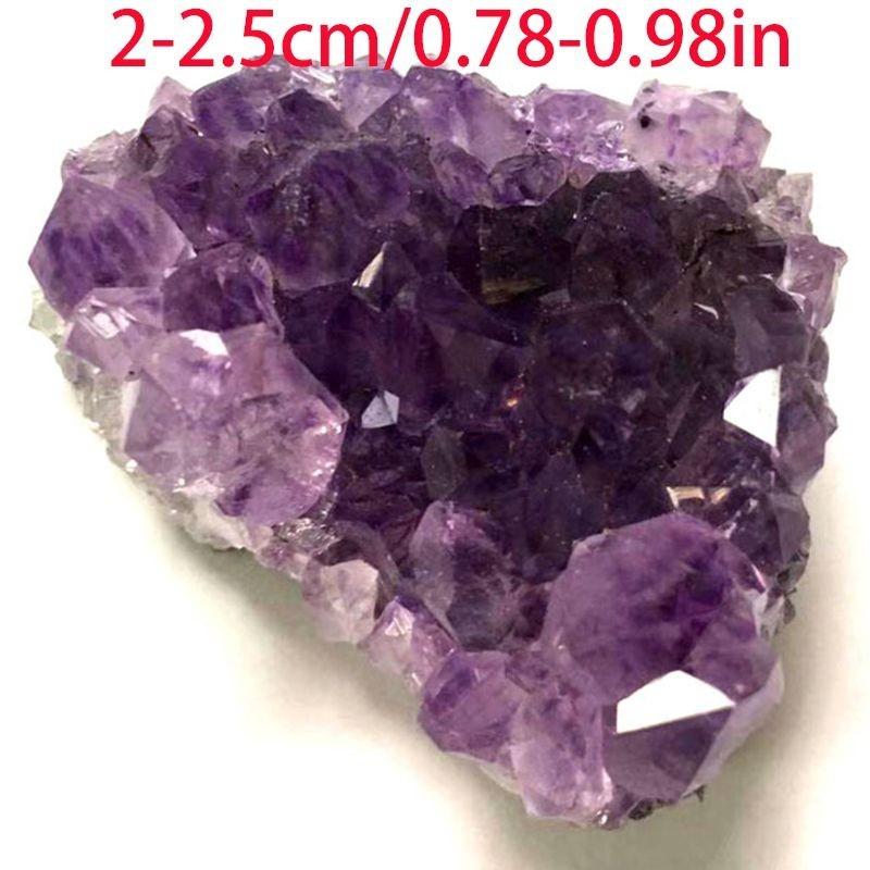 Natural Quartz Amethyst Geode Druzy Crystal Cluster Healing Decor Specimen