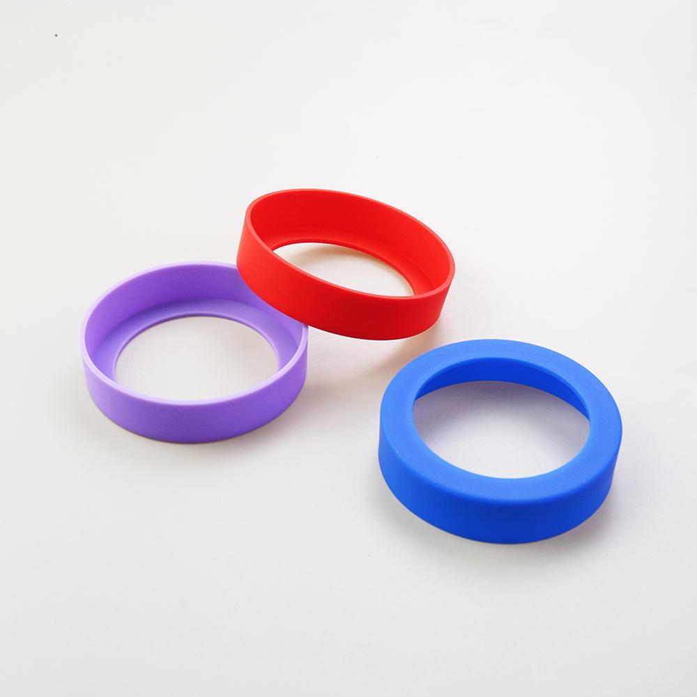 Silicone World 6.5CM Силиконовая Термокружка Нижняя Крышка Защитный Чехол для Бутылки с Водой Противоскользящее Кольцо Подставка под Стакан 65MM Подставка для Кружки
