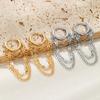 Hypoallergenic Chain Earrings Tassel Dangle Drop Earrings Fashion Hoop Earrings  Daily Wear