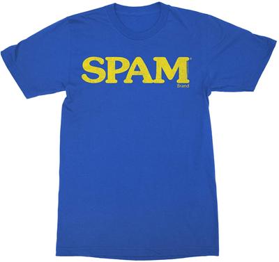 Футболка королевского синего цвета с логотипом Spam Canned Hormel Co Spam для взрослых