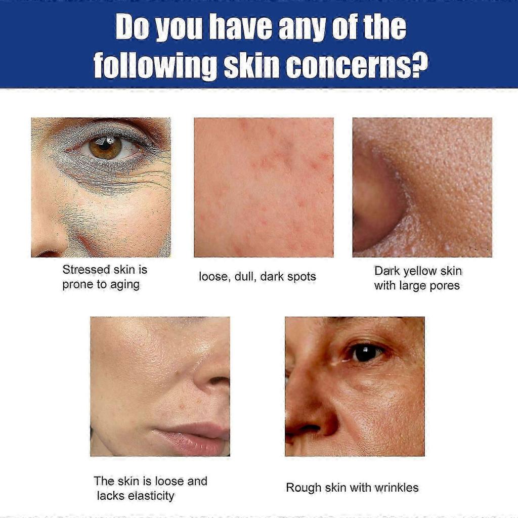 Eelhoe Blue Copper Peptide Essence Set Collagen Moisturizing And Firming Facial Skin Anti-Aging Moisturizing Essence