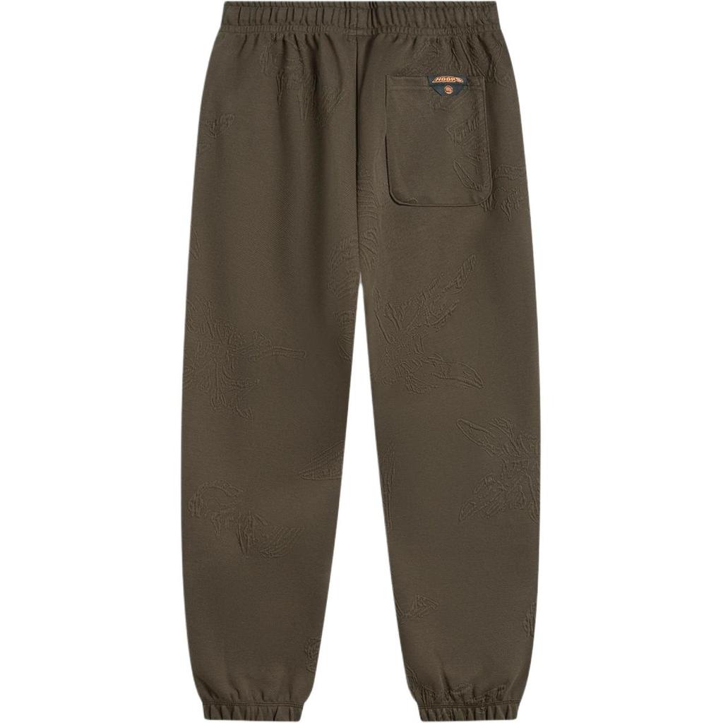 Li Ning Anti-Five Series Solid Color Mid-Waist Drawstring Comfortable Breathable Cuffed Knit Sports Pants Men Bottoms Slate-Brown AKLU525-2