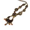 Les Trésors De Lily [D7828] — Коричневое дизайнерское колье «Федра»