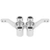 Aluminum Alloy Front Steering Knuckle 122011(02165) Fit for HSP 110 RC Car 94122 94188Silver