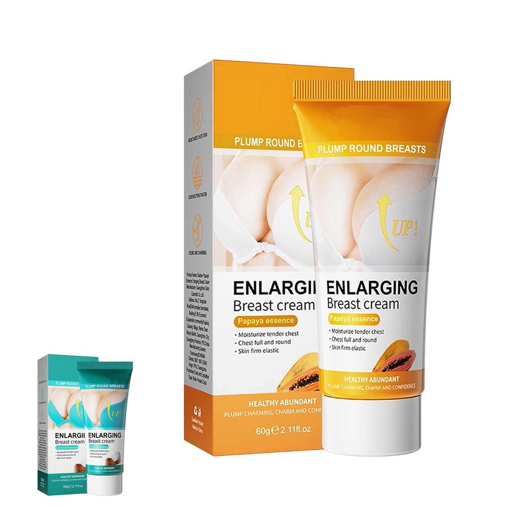 Papaya And Extract, Body Milk Sculpture, Gently Moisturizing Skin And Breast Care