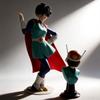 Magic Factory Dragon Ball Великий Сайяман Гохан Видел Аниме Фигурка Коллекционная Декор для Рабочего Стола Подарок
