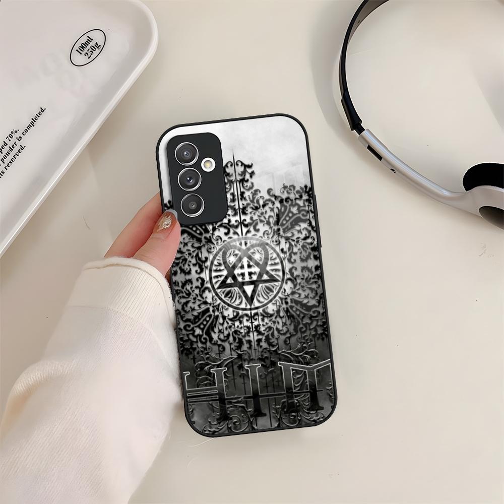Его Витиеватое Сердцеграмма Чехол для Телефона Стекло Для Samsung S24 S26 S23 S20 S25 S21 S22 Ultra Fe Plus A05 A06 A16 A26 A36 A56 Чехол