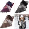 Cozy And Fashionable Women's Cashmere Feel Scarf For Autumn And Winter Warmth