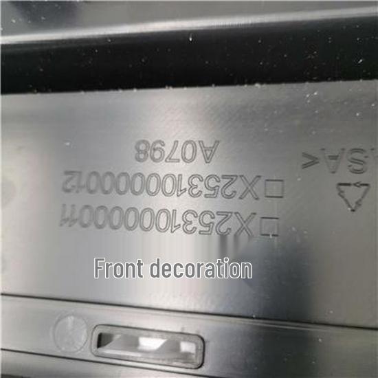Foton Front Bumper Strip with Holes X253100000012