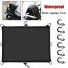 Waterproof Elastic Motorcycle Luggage Cover Cargo Net With Hooks 6 Motorcycle Cover Helmet Tank Holder Bag Oil Accessories D4F7