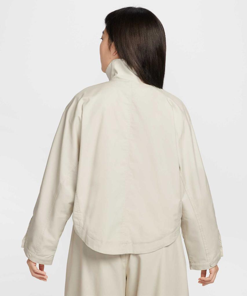 NIKE Sportswear Oversized Woven Jacket W - Light Bone:Heather:Light Bone / If5452-072