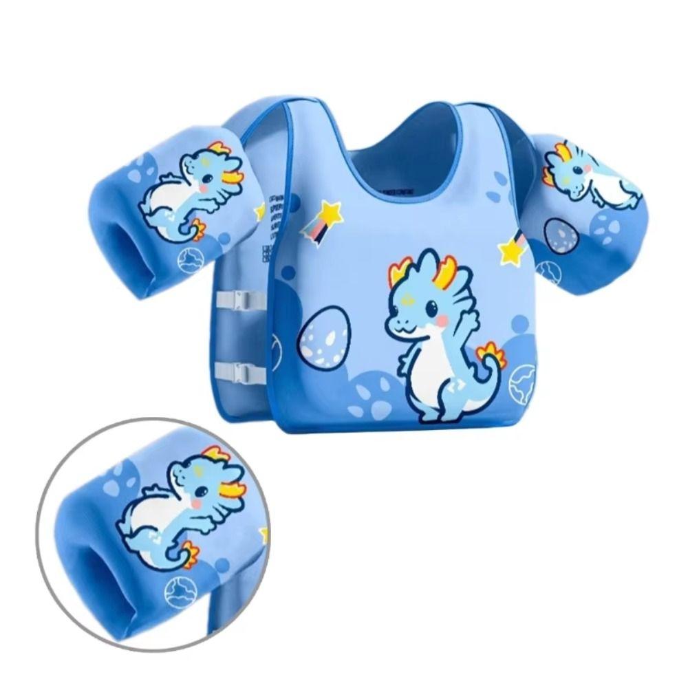 Куртки для плавания с защитой от опрокидывания для детей Регулируемый жилет для плавания без надувания для детей