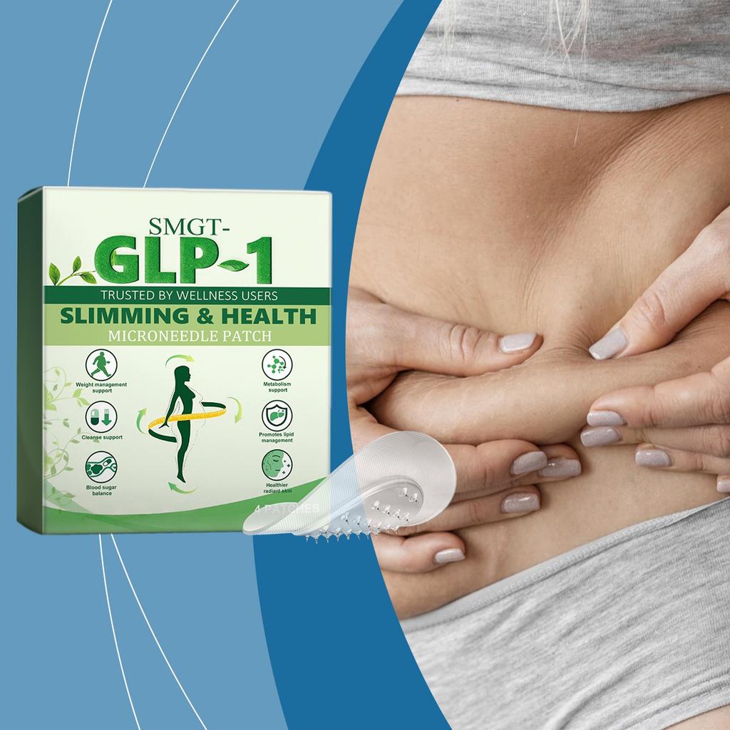 Нано Тонкий Микроигольный Патч для Похудения Контроль Веса Управление Здоровьем Регуляция Состояния Тела Микроигольный Патч Нежный Уход Патч для Тела