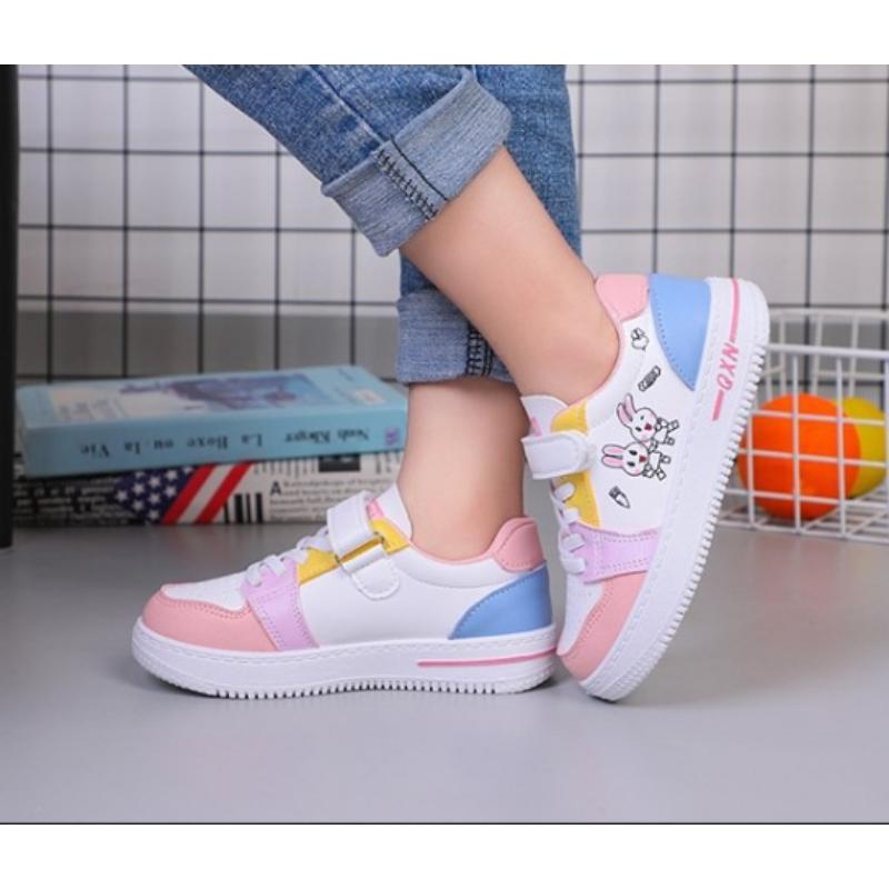 Кроссовки Colorful Kid Sneakers 2025 Осень Новая Мультяшная Повседневная Обувь Милая Девочка Обувь для Скейтборда Мягкая Подошва Детская Обувь Zapatos Niña Tenis