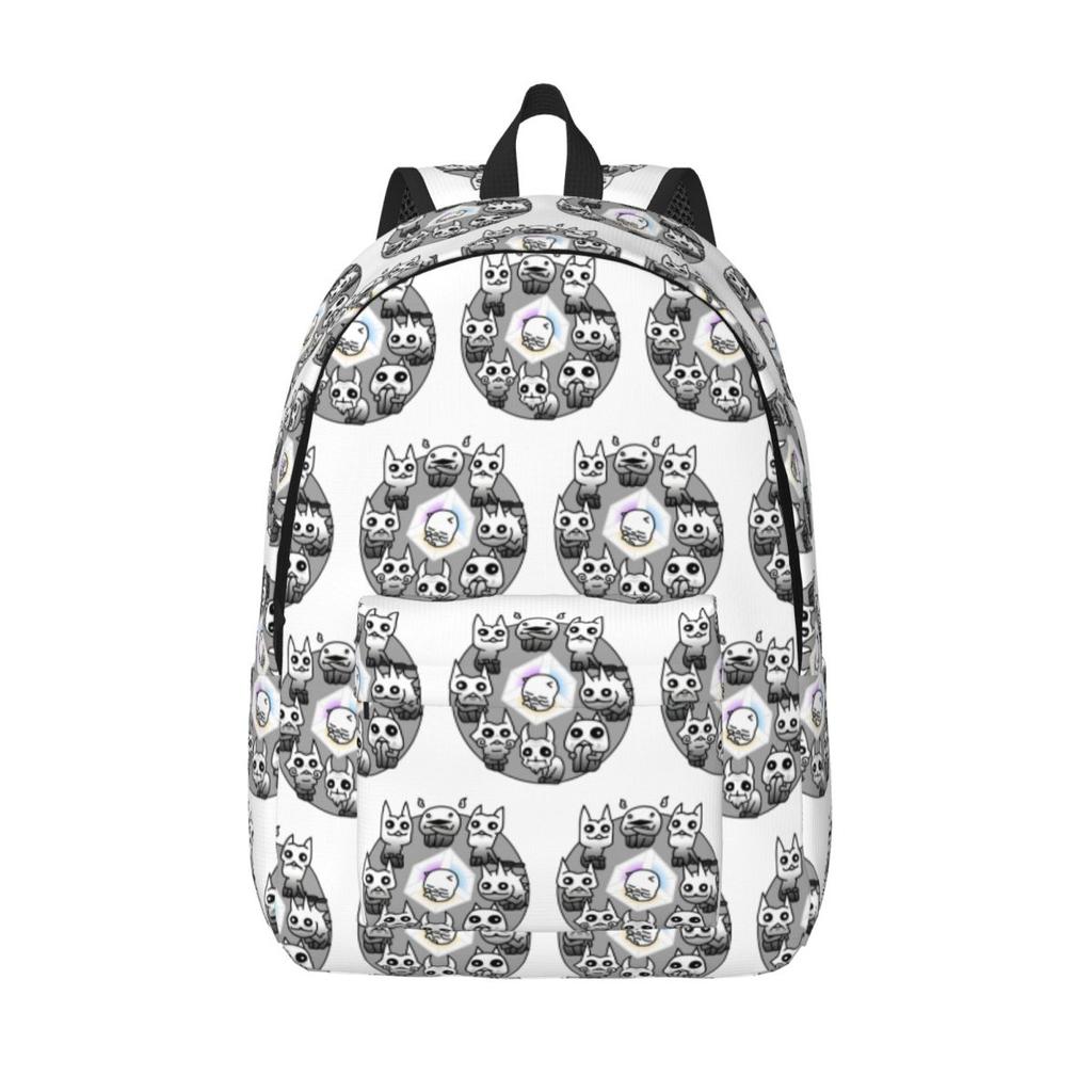 Battle Cats Рюкзак-мешок с рисунком Неколуга Горячая Распродажа Daypack Большой Вместимости Детский Рюкзак для Книг Школьный Рюкзак Наплечные Сумки для Мужчин Женщин