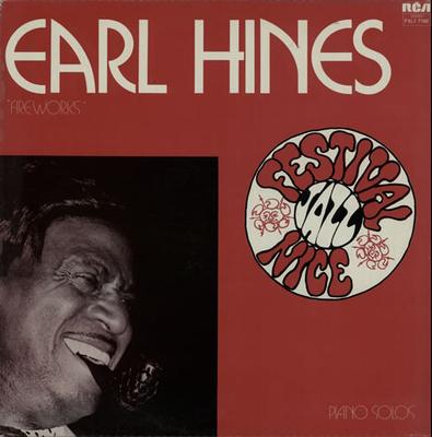 Виниловая пластинка EARL HINES Fireworks FXL17160 RCA 1975 Франция Джаз Б/у