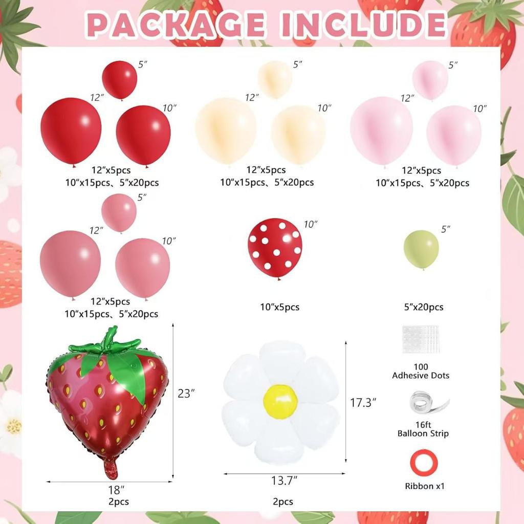 Набор из 158 шаров песочно-белого цвета с коровьим принтом, красного и синего цветов для арки на день рождения