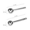 L Member Stainless Steel 15ml/30ml Measuring Spoon for Coffee, Milk Powder, and Seasoning with Scale - Baking Tool.