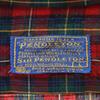 PENDLETON 70-е годы Клетчатая рубашка с длинным рукавом на пуговицах L Старая винтажная Мужская Б/У