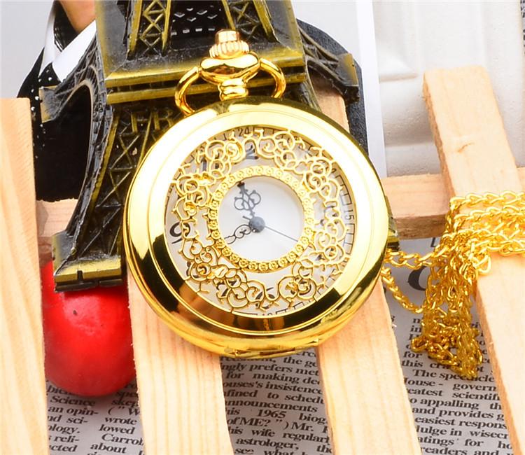 Карманные часы с откидной крышкой, мужские и женские кварцевые карманные часы, ожерелье, подвеска, антикварные карманные часы