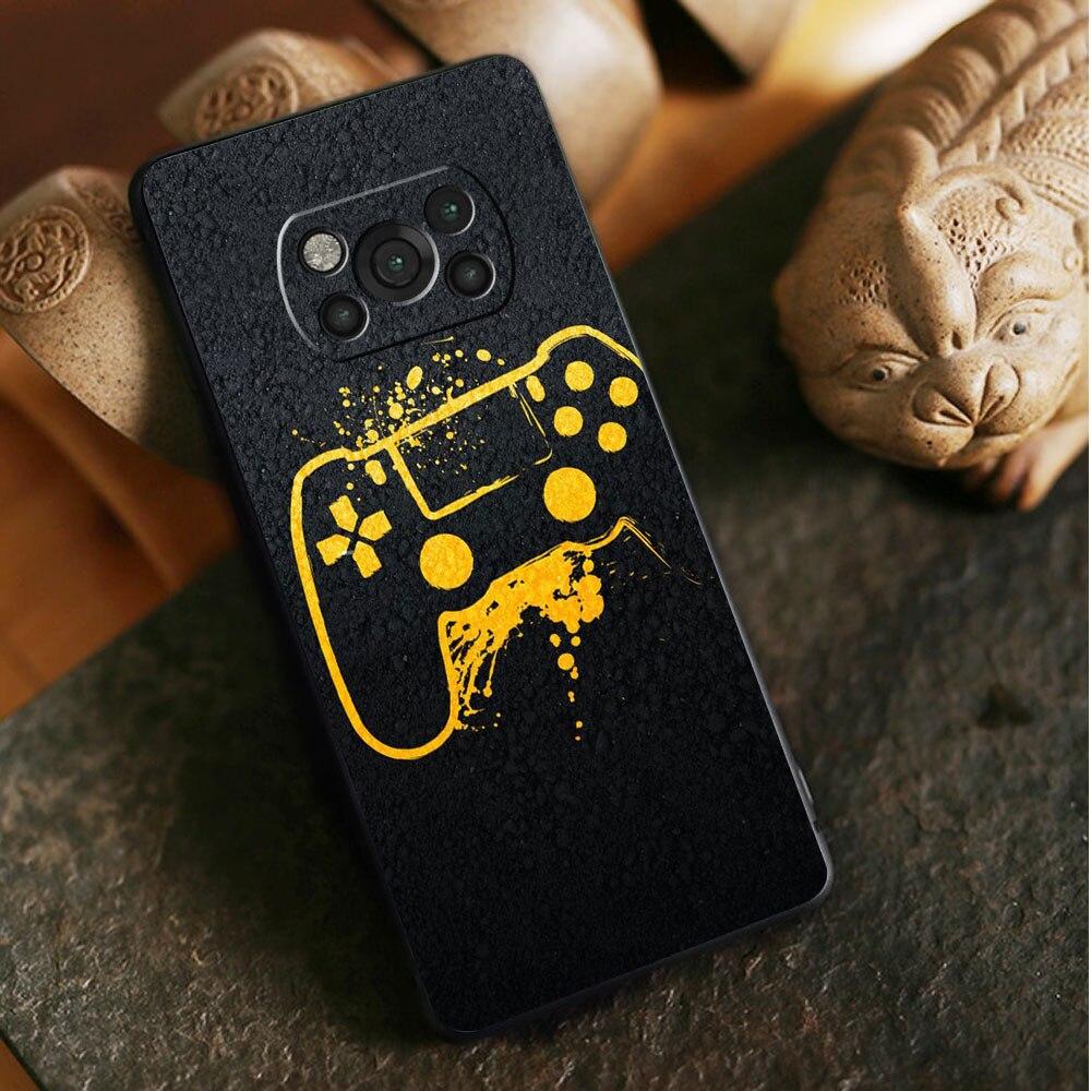 Игра PS5 Celular Funda для Xiaomi POCO X3 NFC X4 MI 11 lite M4 Pro 5G 9T 11T F4 GT 10T F3 M3 Fashion