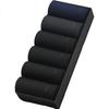 Men's 100% Pure Cotton 10A Antibacterial Odor-Resistant Autumn Winter Mid-Calf Black Breathable Business Cotton Socks