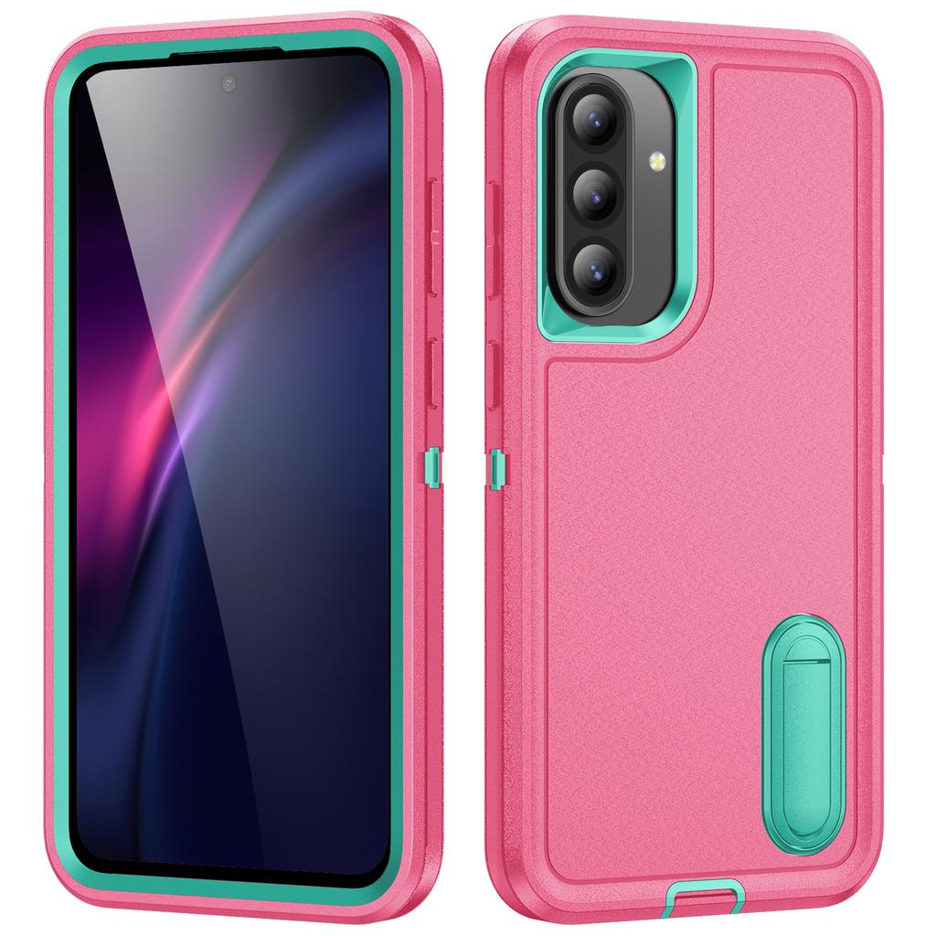 Новый Samsung A56 чехол-подставка с полной защитой, матовый, противоударный, пыленепроницаемый, приятный на ощупь, с защитой от перегрева.