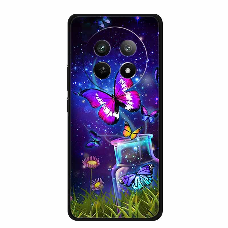 Чехол для телефона Realme 13 Pro Plus, защитный черный силиконовый, мягкий чехол-бампер для Realme13 Pro Plus, задняя крышка, чехол 13Pro Plus, сумка