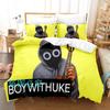 3D-печатное постельное белье Boywithuke Burnout World Tour для мальчиков и девочек Пододеяльник Размеры: Твин, Квин, Кинг, Фулл, Сингл, Двойной