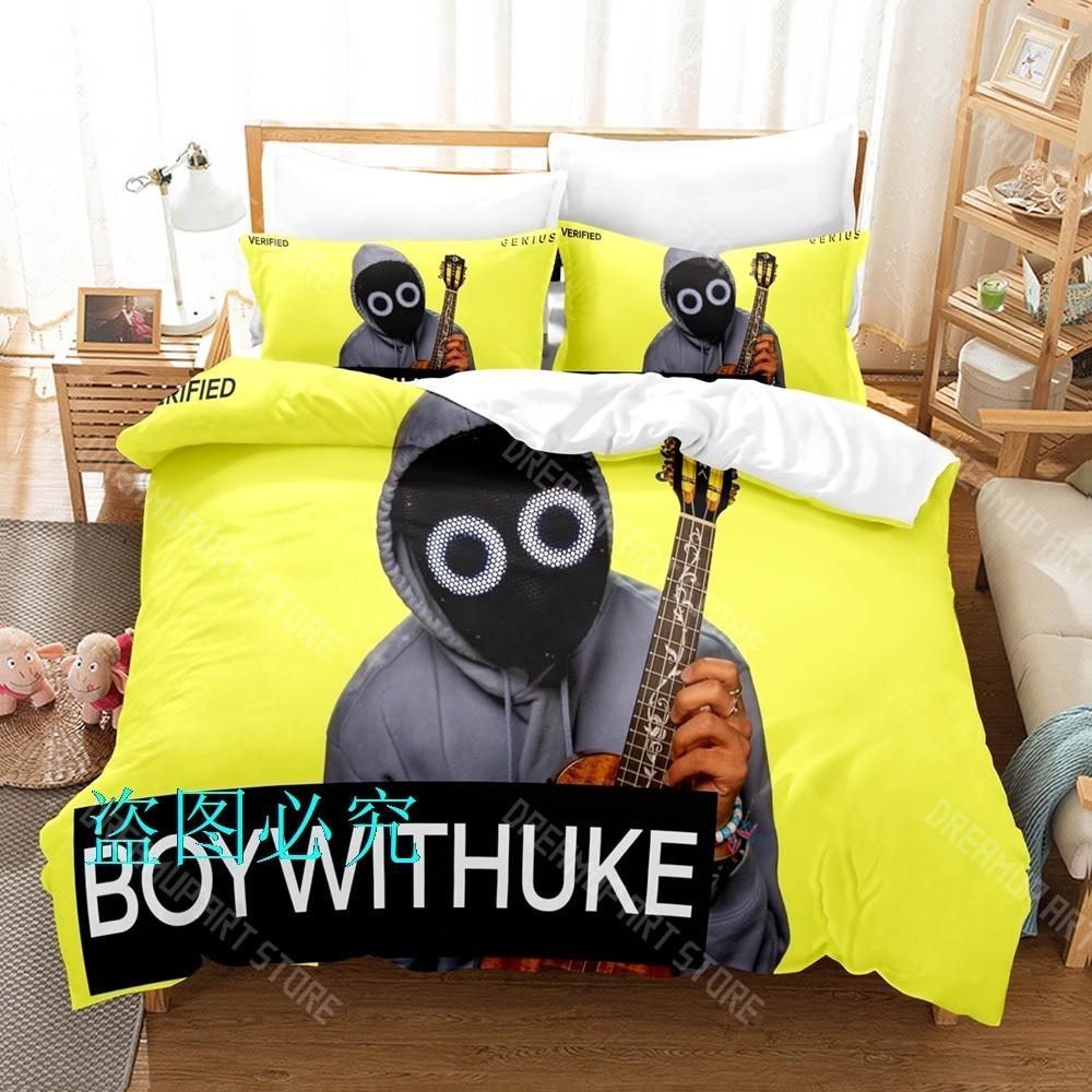 3D-печатное постельное белье Boywithuke Burnout World Tour для мальчиков и девочек Пододеяльник Размеры: Твин, Квин, Кинг, Фулл, Сингл, Двойной