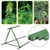 12/18/24PCS Plant Climping Support Stakes Garden Vegetables Planting Vine Climbing Rack Pillar Coated Steel Pipe Spliceable