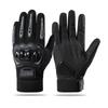 Mens Full-Finger Motorcycle Gloves With Hard Shell Knuckle Protection Anti-Slip Outdoor Cycling Gear Riding