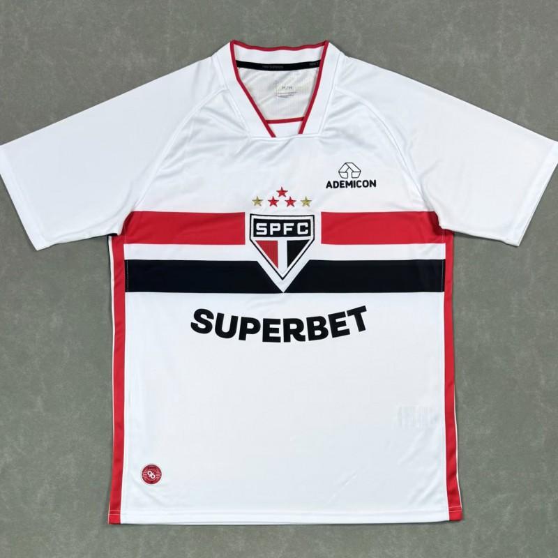 Mens Soccer Fan Jersey Cotton Short Sleeve Football Shirt Premier League La Liga Copa Libertadores