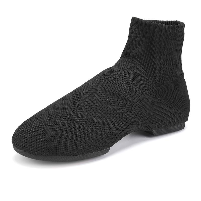 High Top Jazz Dance Mesh Breathable Dance Shoes Modern Ballet Training Shoes for Teacher Shoes