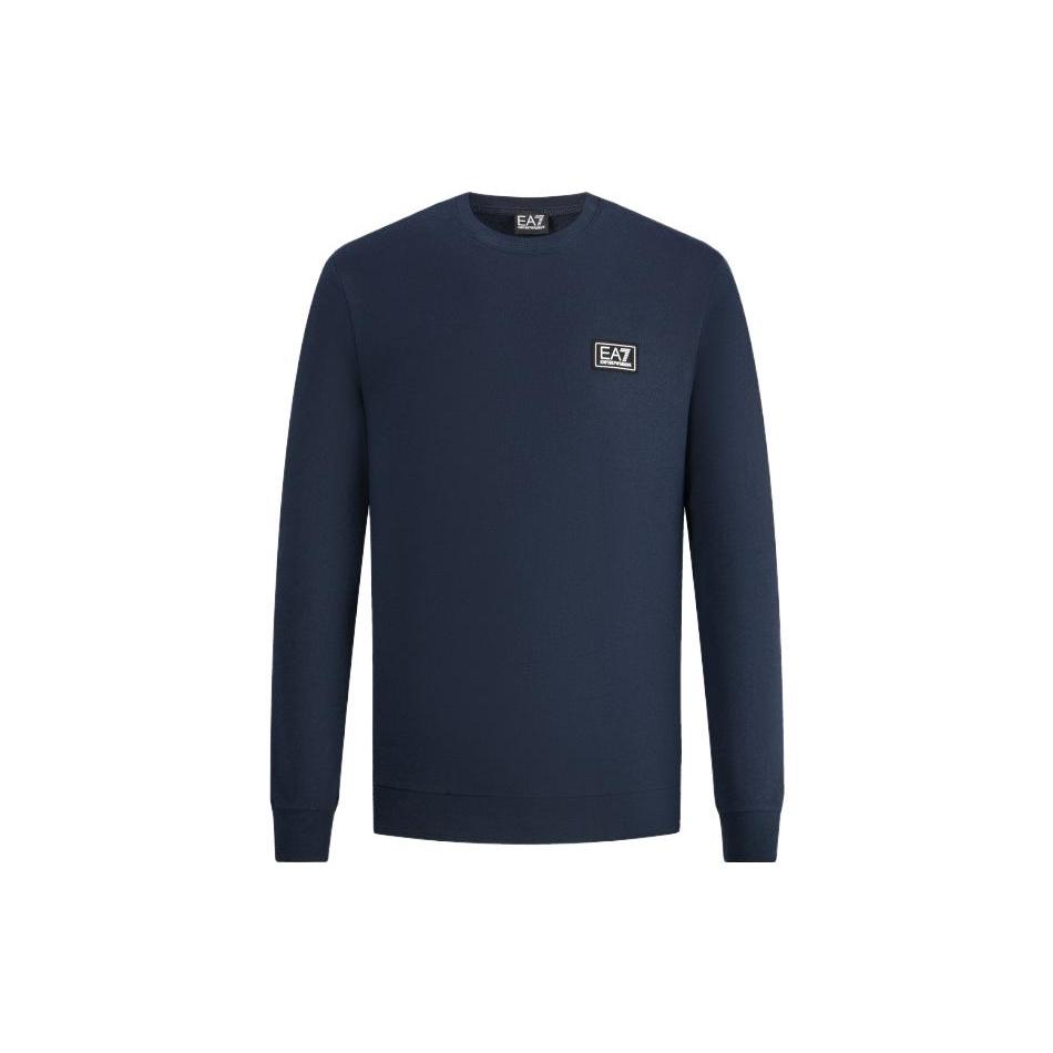 EMPORIO ARMANI EA7 FW23 Sweatshirt Men's Navy Blue 6RPM14-PJ07Z-1554