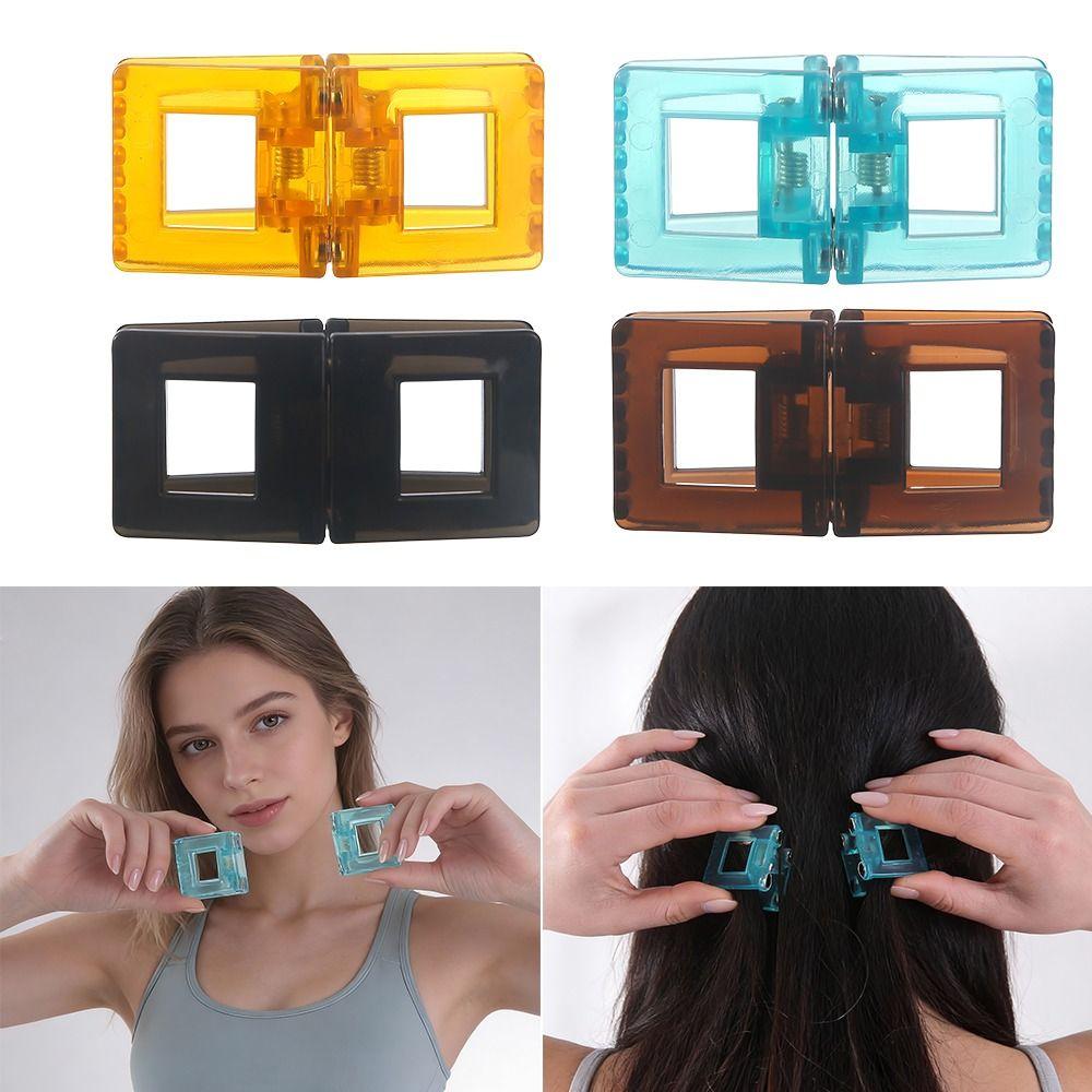 Separate Design Magnetic Hair Clip Prevents Slipping Headwear Flat Magnetic Hairs Clip  Home Use