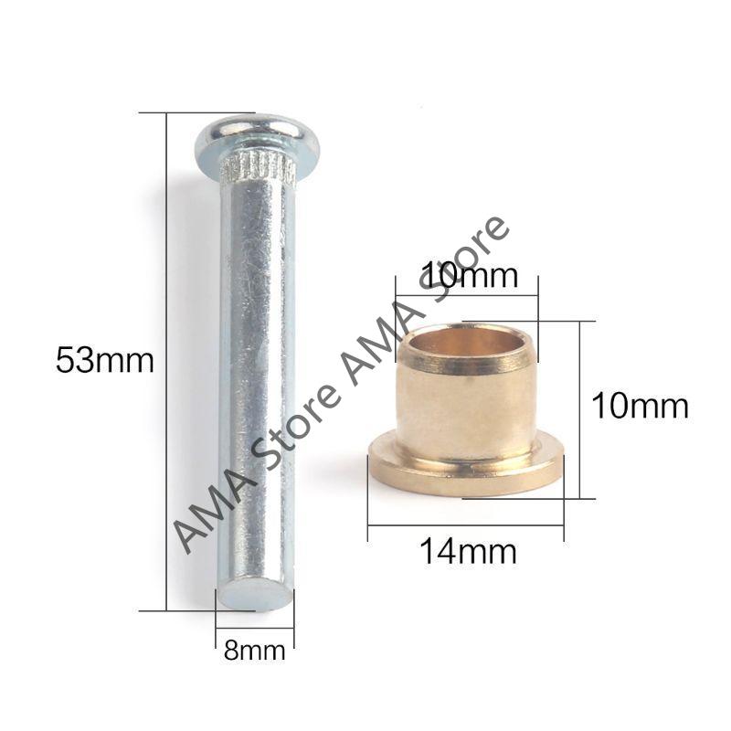 X7JF Втулка дверной петли автомобиля, 4 шт., Запчасть для дверной фурнитуры автомобиля, для Nissan Navarra 97-05 D22