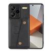 Чехол-кошелек с карманом для карт для Xiaomi Redmi Note 10 9 8 11 12 13 14 15 Pro Plus 5G 4G 12S 11S 10S 13C, задняя крышка-чехол с магнитом