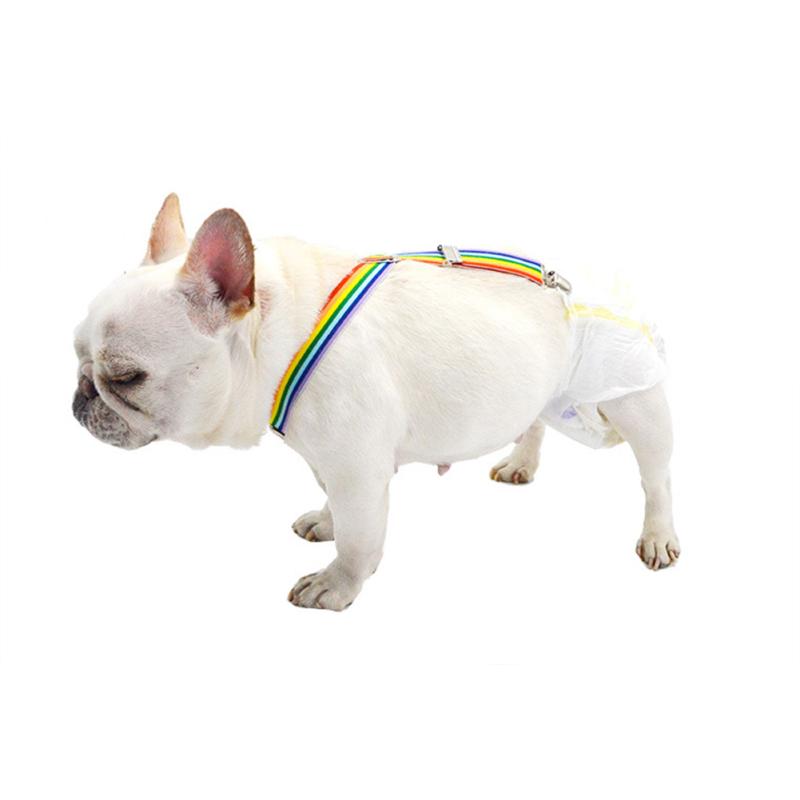 4 Sizes Pet Diapers Suspenders Lightweight Simple Convenient Physiological Pants Fixed Strap