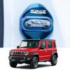 Декоративные наклейки на крышки замков дверей для Jimny Nomad JC74, 4 шт. (синий)