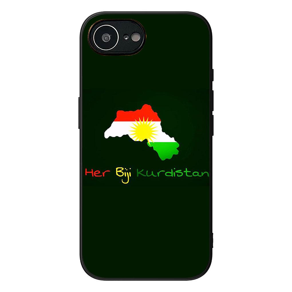 Soft Cover for OPPO A38 A18 A17 A40 A60 A80 A16 A78 A79 A54 A55 A57 4G 5G Coque Phone Case Kurdistan Flag