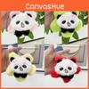 Soft Charming Plush Panda Sunflower Keychain Doll Colorful Bag Gifts Accessory