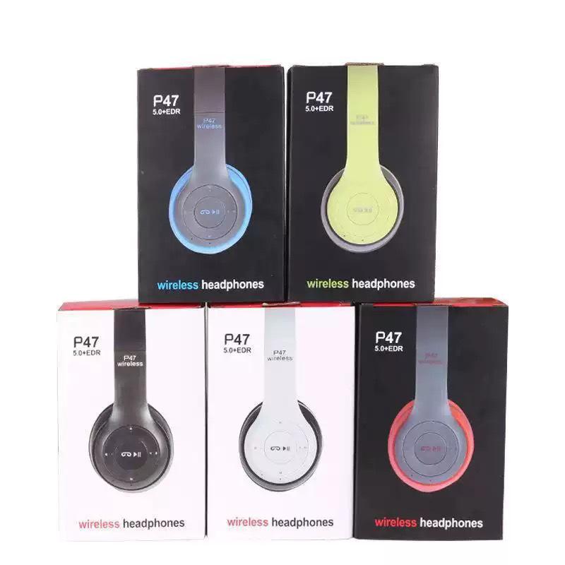 Беспроводные накладные наушники P47 Bluetooth 5.0 – Стереозвук, Идеальный подарок